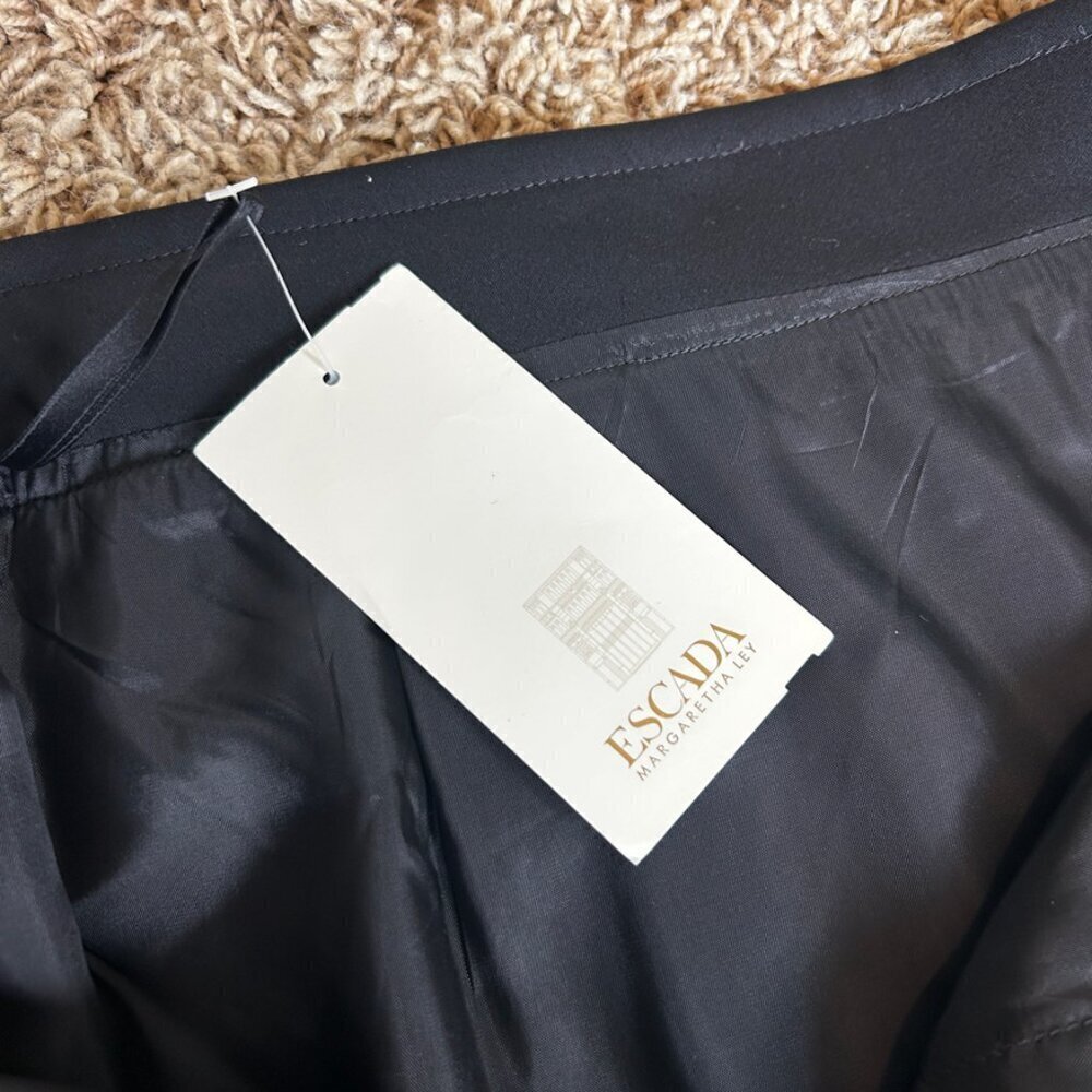 NWT ESCADA Women's Rock Skirt in Black Size 6 Brand New with Tags! $525 - Picture 9 of 12